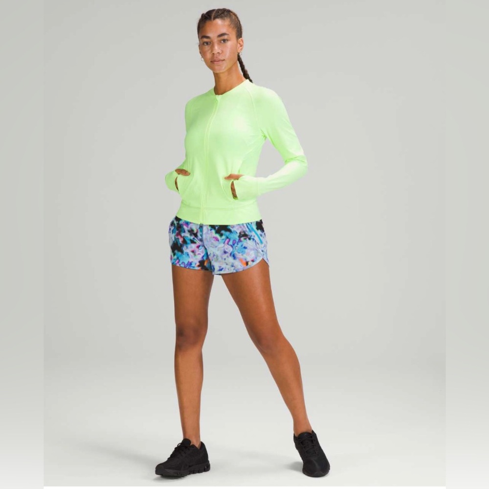 Lululemon SeaWheeze Nulux UV Protection Run Jacket Clear Mint